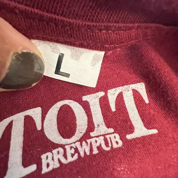 Toit Brew Hub unisex T-shirt. Size L. - Picture 9 of 9